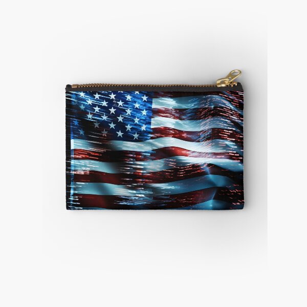 Item preview, american flag holography print designed and sold by dcrc.