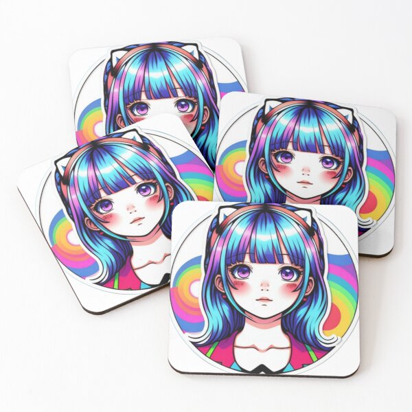 Artikelvorschau, Anime-Aufkleber entworfen und verkauft von Flowerslaps.
