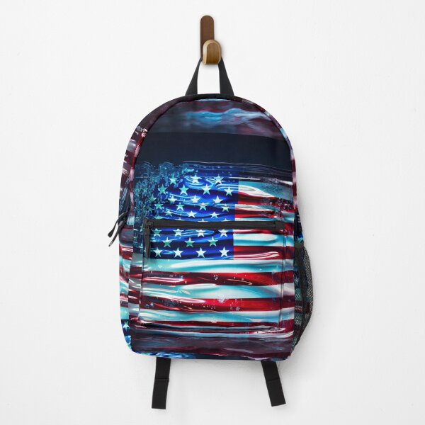 Item preview, american flag holography print designed and sold by dcrc.