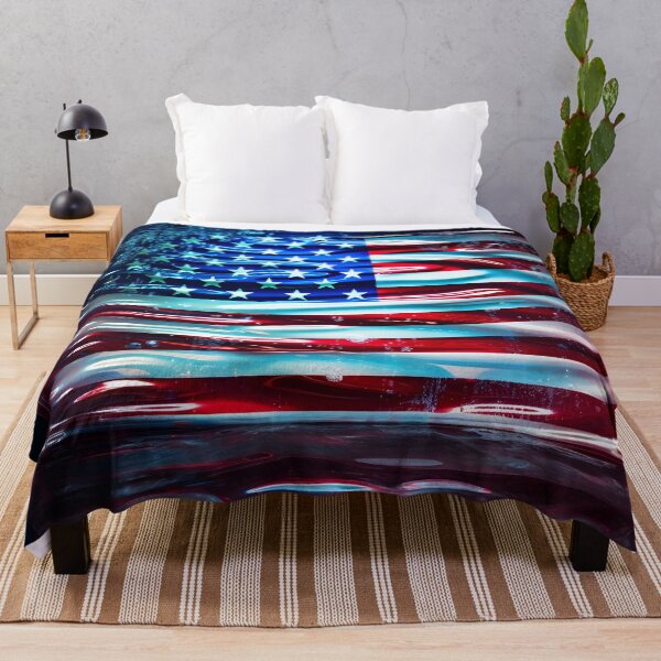 Item preview, american flag holography print designed and sold by dcrc.