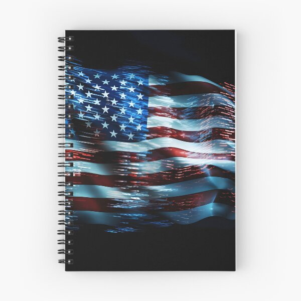 Item preview, american flag holography print designed and sold by dcrc.