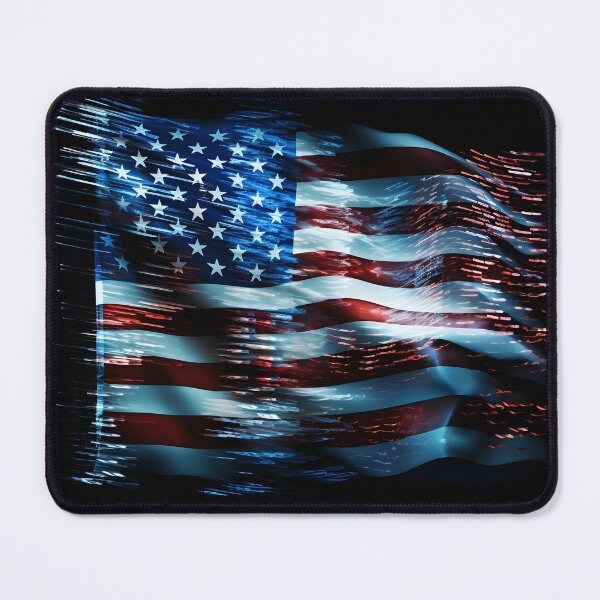 Item preview, american flag holography print designed and sold by dcrc.