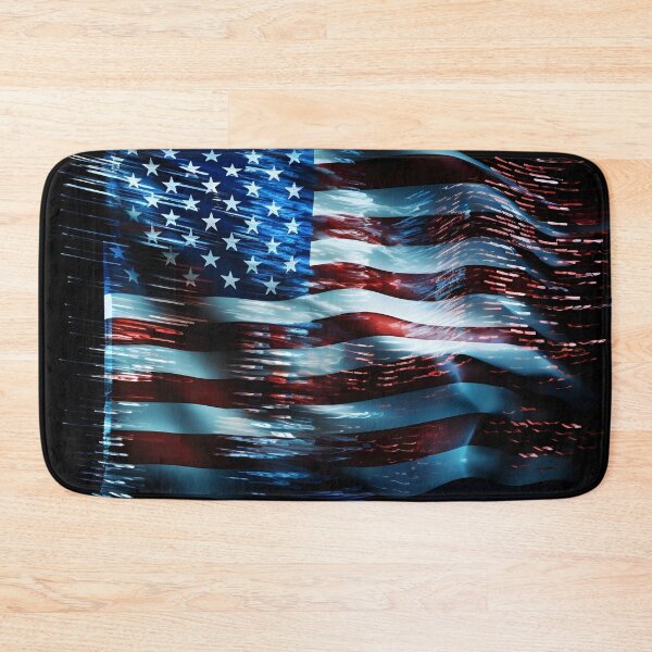 Item preview, american flag holography print designed and sold by dcrc.