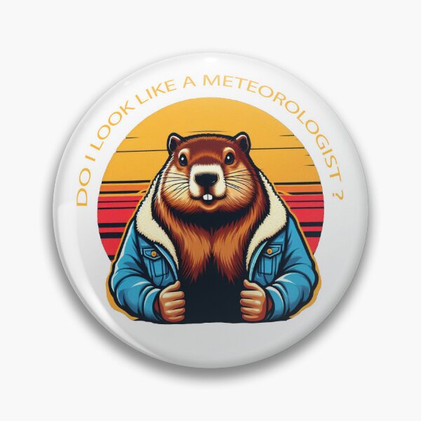 Item preview, Groundhog day, blue jacket designed and sold by AxelBrook.