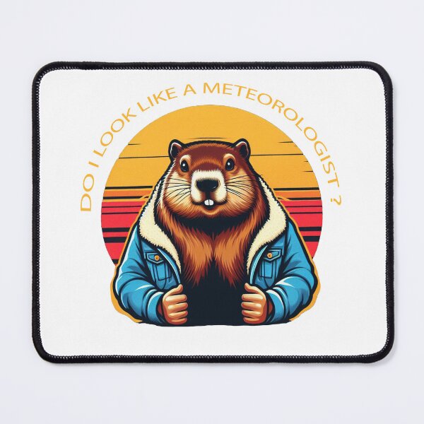 Item preview, Groundhog day, blue jacket designed and sold by AxelBrook.