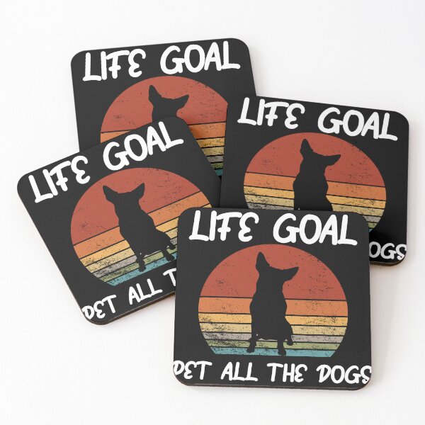 Item preview,  life goal pet all the dogs designed and sold by ShopSmart213.