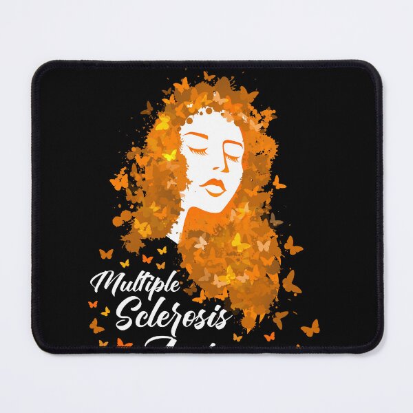 Item preview, Multiple Sclerosis Awareness Woman Butterfly MS Butterflies designed and sold by MobyStickers.