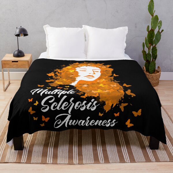 Item preview, Multiple Sclerosis Awareness Woman Butterfly MS Butterflies designed and sold by MobyStickers.
