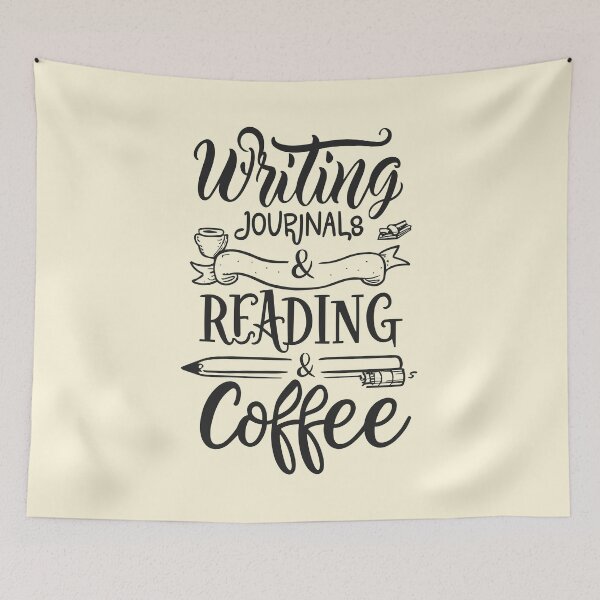 Item preview, Writing journals & Reading & Coffee designed and sold by FEBRICAST.