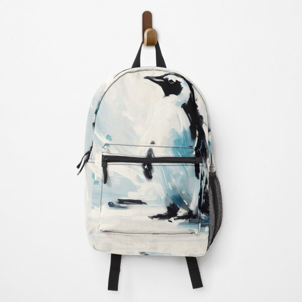 Item preview, Snowy Penguin Impressionist Painting designed and sold by Star-Fragment.