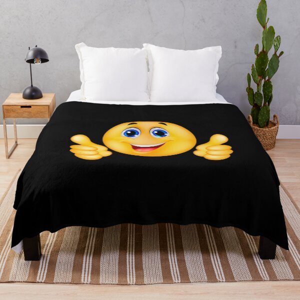 Item preview, Double Thumbs Up Very Simple Happy Smile Face designed and sold by irek07.