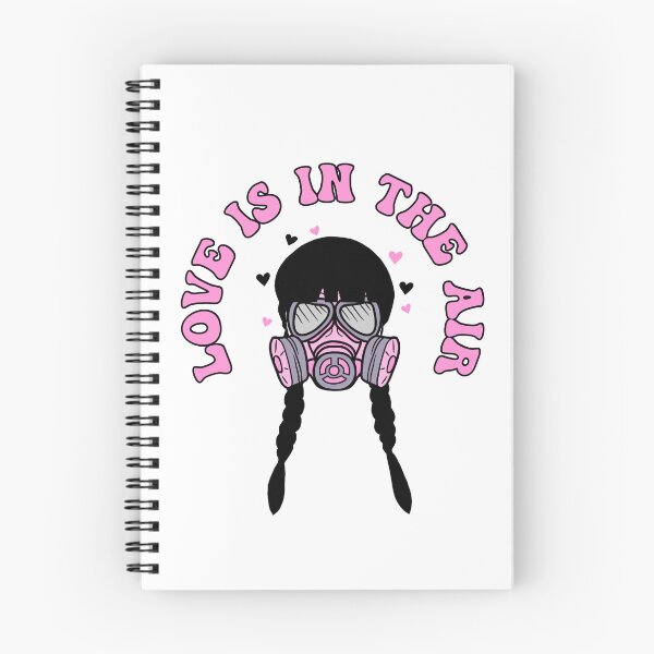Item preview, Anti Valentine's Day Gas Mask Wednesday Addams designed and sold by humnoo.