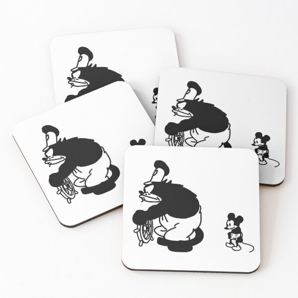 Item preview, Angry Cat and Sad Mouse in Steamboat Willie 1928 designed and sold by ellenhenry.