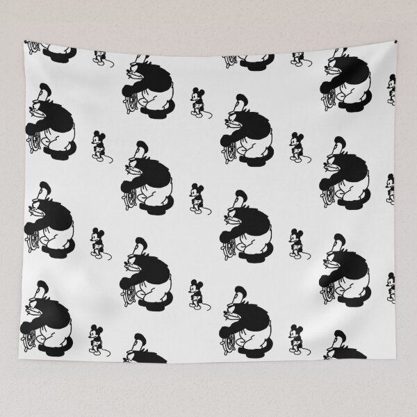 Item preview, Angry Cat and Sad Mouse in Steamboat Willie 1928 designed and sold by ellenhenry.