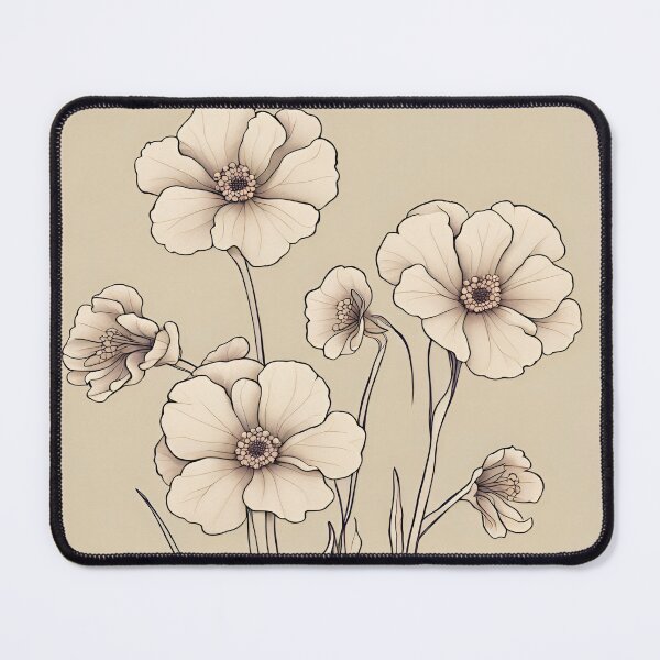 Item preview, Primulas in Beige designed and sold by ADCImages.