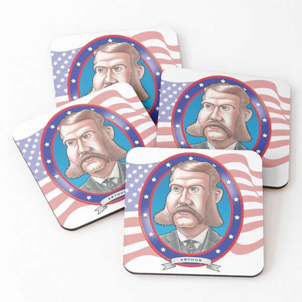 Item preview, Chester A. Arthur Caricature designed and sold by FunFaces.