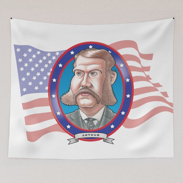Item preview, Chester A. Arthur Caricature designed and sold by FunFaces.