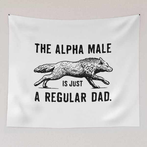 Item preview, Dad Alpha Male designed and sold by RetroArtCulture.
