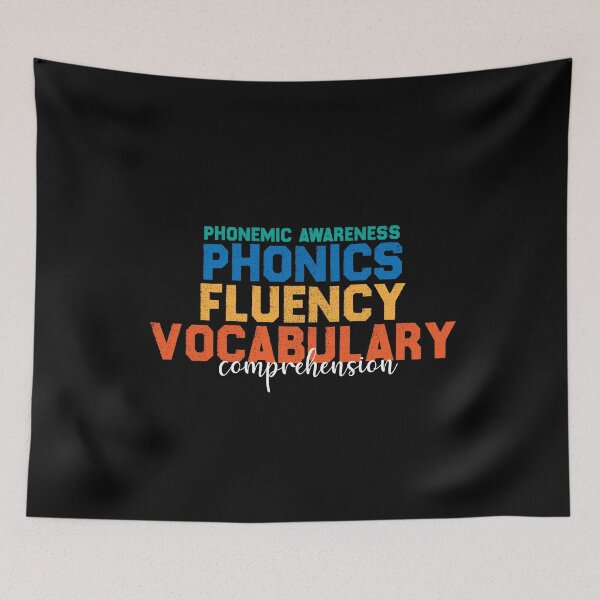 Item preview, Phonemic Awareness Shirt, Science of Reading Shirt, Reading Teacher Shirt, Phonics Fluency Vocabulary Comprehension designed and sold by beawesome105.
