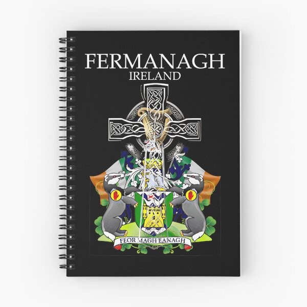 Item preview, ✅ Fermanagh Ireland Irish Celtic Cross & Crest designed and sold by REAL IRISH GIFTS.
