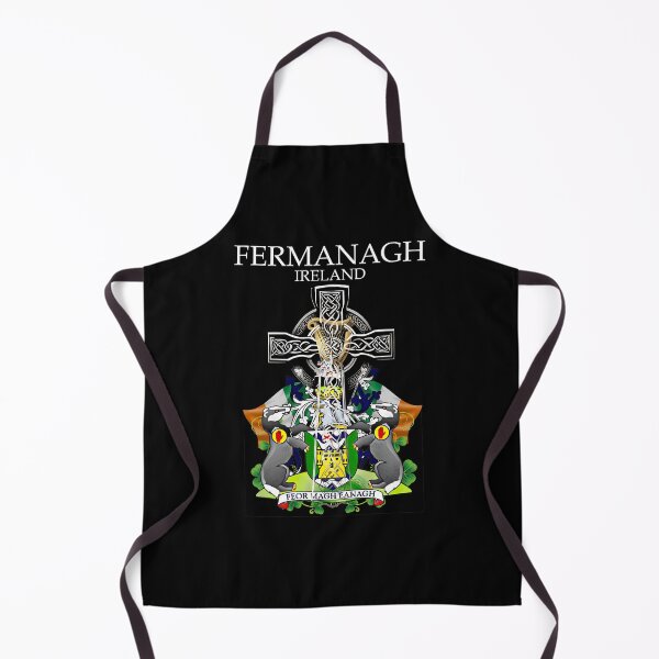 Item preview, ✅ Fermanagh Ireland Irish Celtic Cross & Crest designed and sold by REAL IRISH GIFTS.