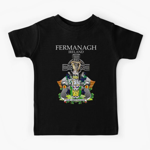 Item preview, ✅ Fermanagh Ireland Irish Celtic Cross & Crest designed and sold by REAL IRISH GIFTS.