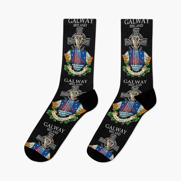 Item preview, ✅ Galway Ireland Irish Celtic Cross & Crest designed and sold by REAL IRISH GIFTS.