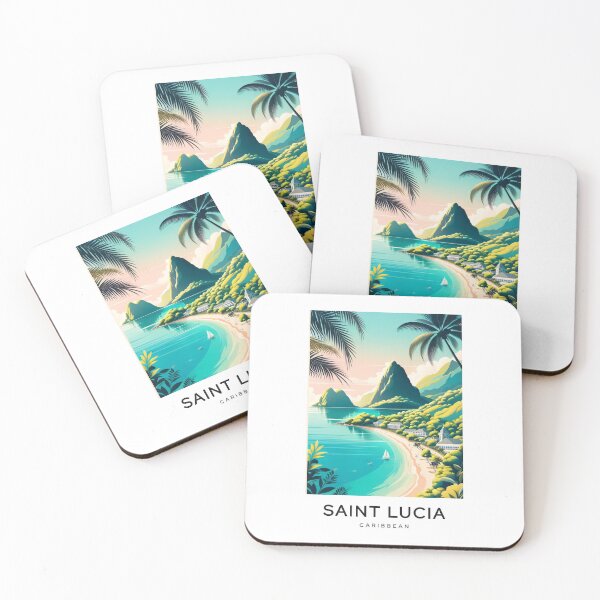 Item preview, Saint Lucia Caribbean designed and sold by TravelMarvel.