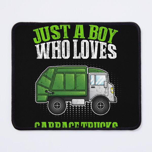 Item preview, Just A Boy Who Loves Garbage Trucks Lover Fan Boys Kids designed and sold by MobyStickers.