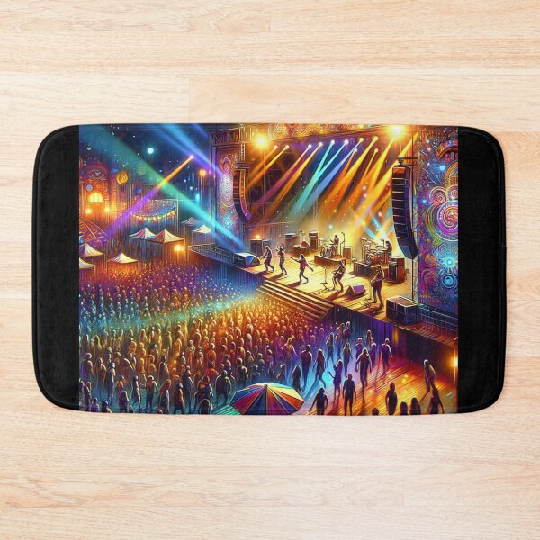 Item preview, Night Music Festival Vibrance designed and sold by BestArtByArvind.