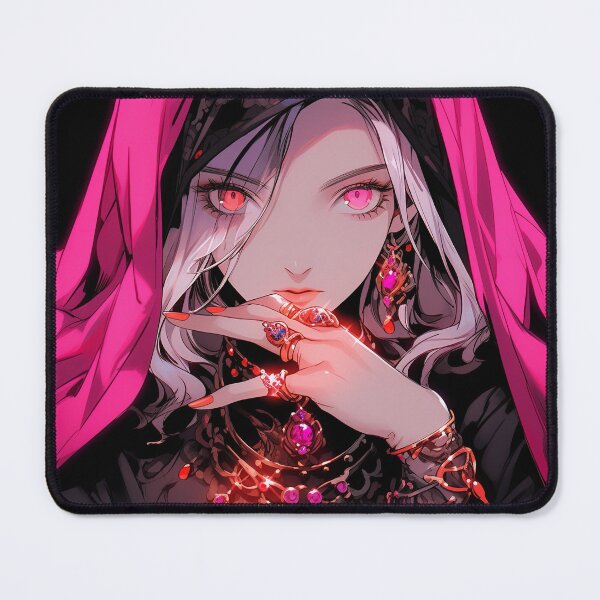 Item preview, Crimson Gothic Fantasy Queen Anime Girl designed and sold by bubblegoth.