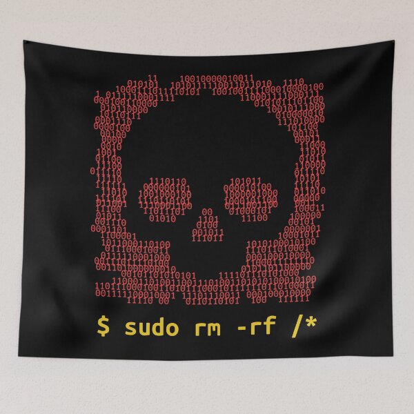 Item preview, Linux Command : Power of 'sudo rm -rf /* designed and sold by designdroplet.