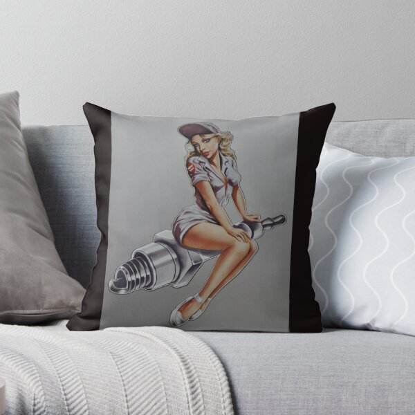 Homage sticker for Jan Groot Throw Pillow