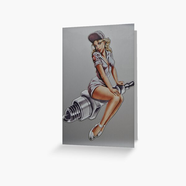 Homage sticker for Jan Groot Greeting Card