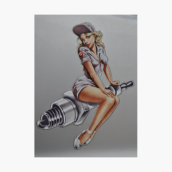 Homage sticker for Jan Groot Photographic Print