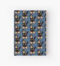 Funny Hovawart Cartoon Hardcover Journal