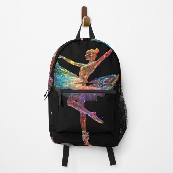 Item preview, Graceful Hues: Ballet in Holographic Splendor designed and sold by AI-Only Creations.