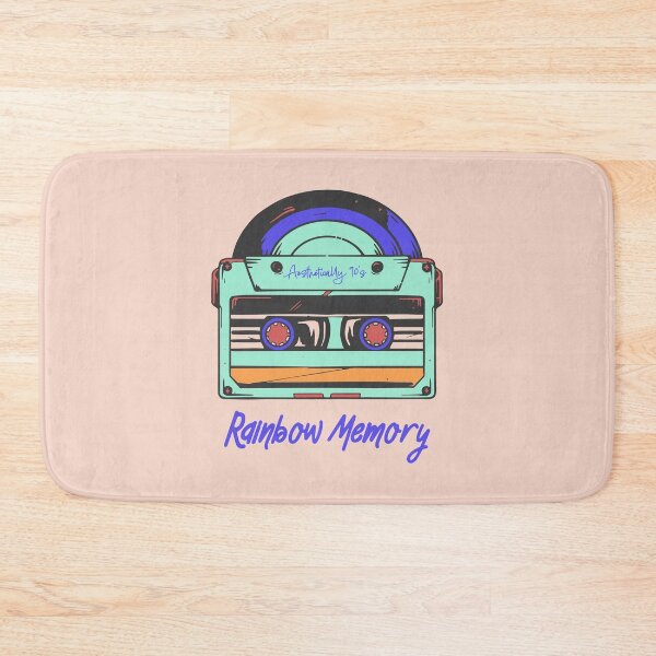 Item preview, Nostalgic Rainbow Memory Cassette designed and sold by designdroplet.