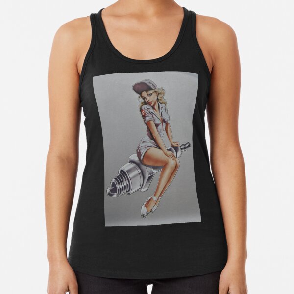 Homage sticker for Jan Groot Racerback Tank Top