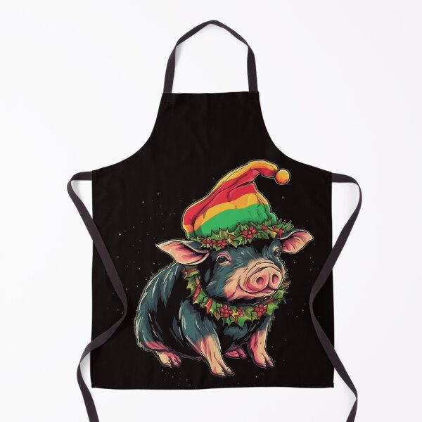 Item preview, Christmas Pot-Bellied Pig designed and sold by creativellashop.