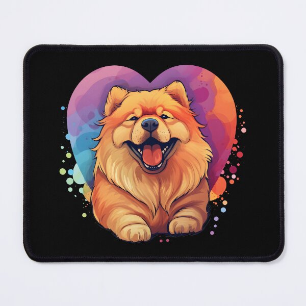 Item preview, Colorful Kawaii Chow Chow Valentine designed and sold by Leonardo Palumbo.