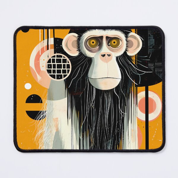 Item preview, Retro Monkey Charm designed and sold by NatureStyle555.