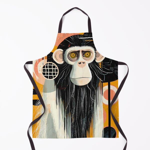 Item preview, Retro Monkey Charm designed and sold by NatureStyle555.