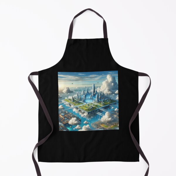 Item preview, Cloud City Utopia designed and sold by BestArtByArvind.