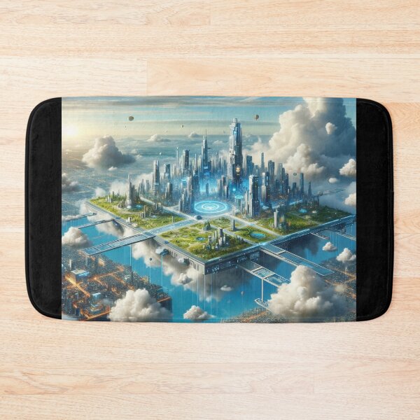 Item preview, Cloud City Utopia designed and sold by BestArtByArvind.
