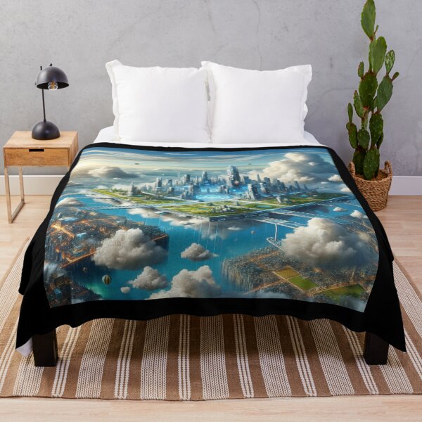 Item preview, Cloud City Utopia designed and sold by BestArtByArvind.