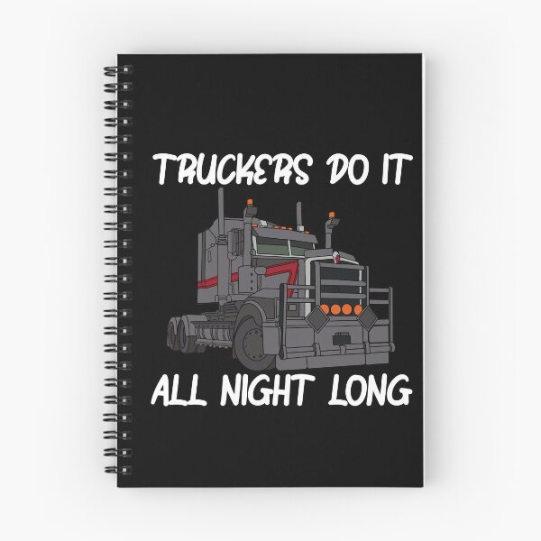 Item preview, Truckers Do It All Night Long Tractor Trailer designed and sold by ShopSmart213.
