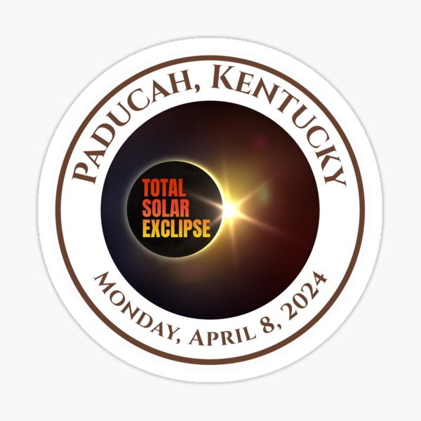 Gear Up for the Total Solar Eclipse 2024! Sticker