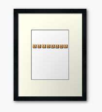 Saturday Framed Print