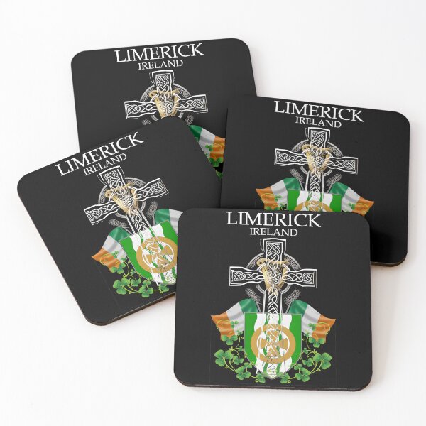 Item preview, ✅ Limerick Ireland Irish Celtic Cross & Crest designed and sold by REAL IRISH GIFTS.